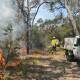 Large hazard reduction burn in Wollemi National Park