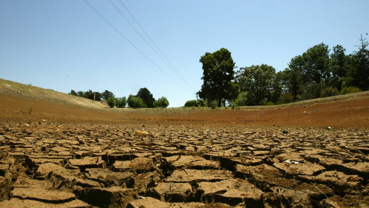 LOOKING SKYWARDS: Landholders are faced with severe on-farm water shortages.