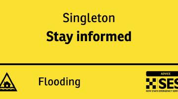 SES issues flood 'stay informed' advice for: Singleton, Bulga and Wollombi