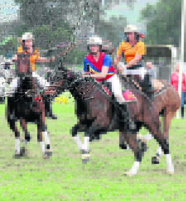 IN ACTION: Polocrosse returns to Muswellbrook this weekend.