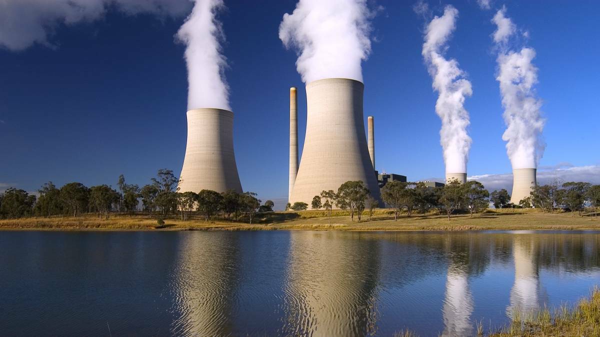 UNDER FIRE: AGL Energy’s Bayswater power station at Muswellbrook.