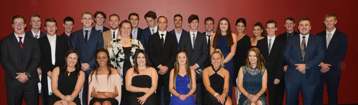 First-year mining apprentices celebrate