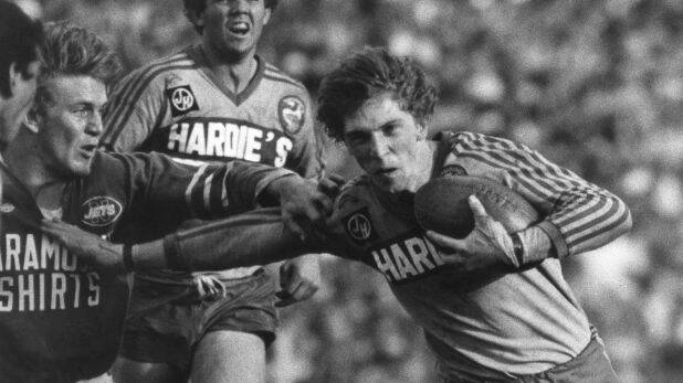 LEAGUE LEGEND: Parramatta Eels great Brett Kenny in his heyday.