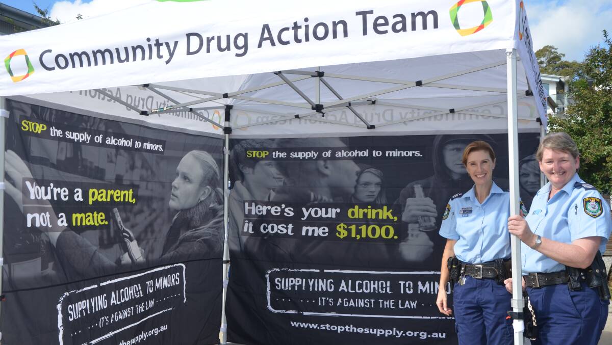 TAKING ACTION: Hunter Valley Local Area Command crime coordinator Sergeant Libby Simos and Senior Constable Sheree Gray.