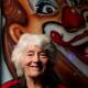 Jan Lennon, 79, is the "mother, grandmother and great-grandmother" of the Stardust Circus. Picture by Peter Lorimer