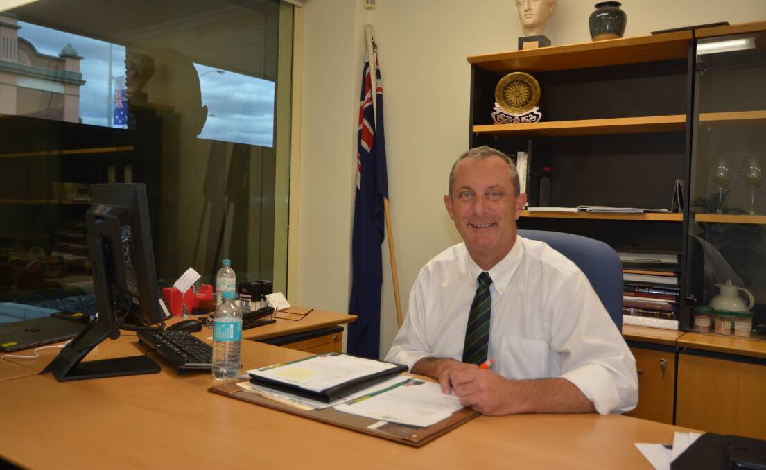 A GOOD YEAR: Michael Johnsen finds it rewarding to represent the Upper Hunter electorate.