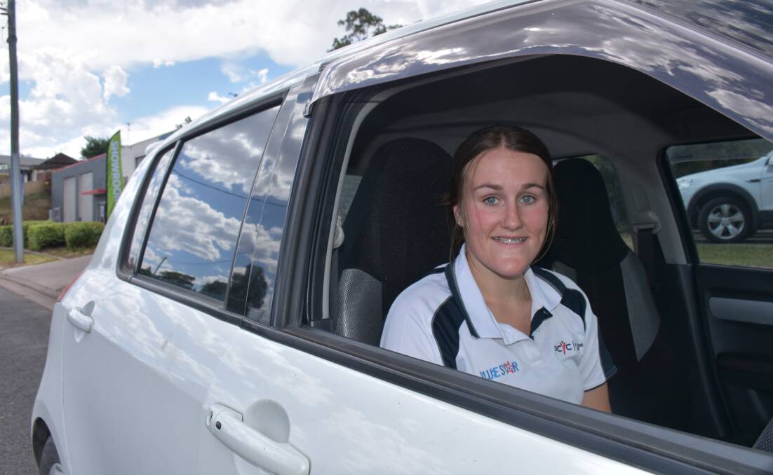 SAFE DRIVER: Muswellbrook P2 driver Kiera Bastick, 18, believes changes to mobile phone use laws are positive.