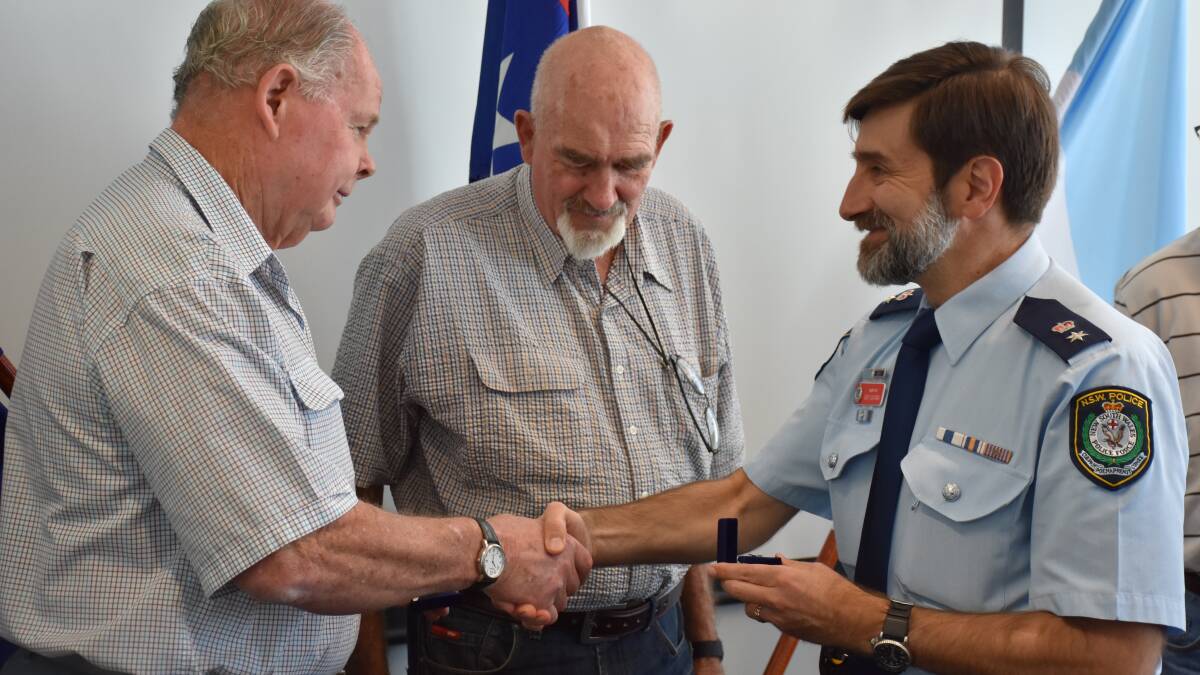 Hunter Valley Local Area Command welcomed retired police officers to a morning tea and special presentation on Thursday.