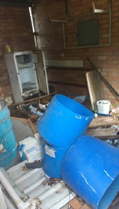 Vandalism and anti-social behaviour at the Bowman Park amenity building had compromised its structure
