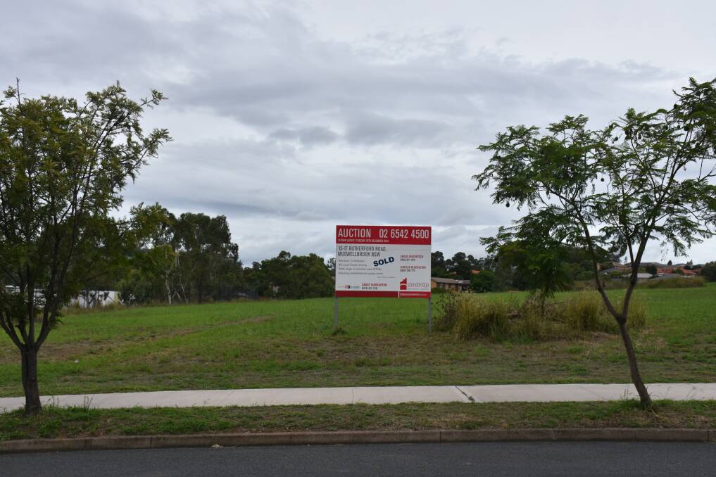 DEVELOPMENT: The site, 15-17 Rutherford road, where Upper Hunter Automotive hope to begin construction next month.