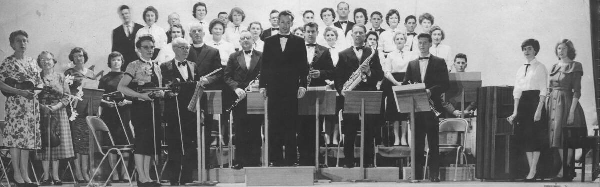 MEMORIES: Muswellbrook Musical Society in 1960.