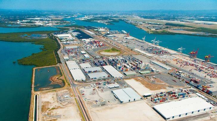 Industry super funds have higher exposure to unlisted infrastructure such as ports. Photo: Supplied
