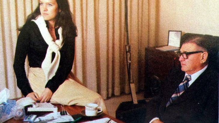 Dynasty: Gina Rinehart with her father Lang Hancock. Photo: Supplied