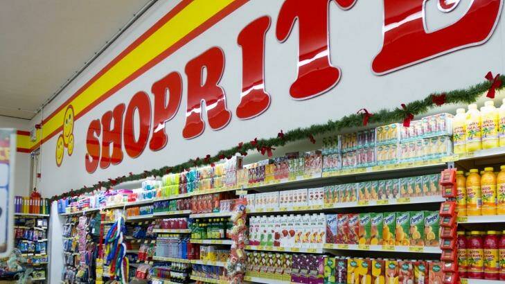 Inside a Shoprite Holdings Ltd. store in Cape Town, South Africa. The brand is eyeing off Australia. Photo: Dean Hutton