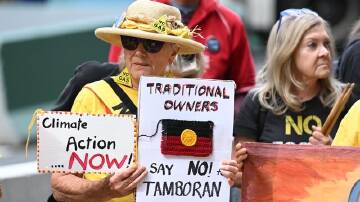 A deal to supply NT with gas from the Beetaloo Basin is strongly opposed by traditional owners. (Dean Lewins/AAP PHOTOS)