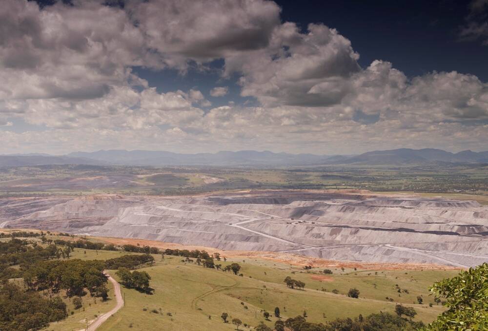 JOBS AT RISK: File shot of BHP Billiton’s Mt Arthur mine, about 10km south of Muswellbrook.