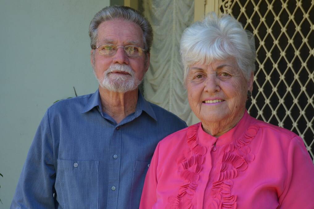 LIFE TOGETHER: Max and Pat Brown who this week celebrated 60 years of marriage.