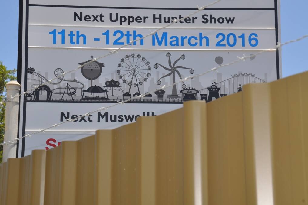 GOOD TIMES: Next year's Upper Hunter Regional Show will take place where it always has in 2016.