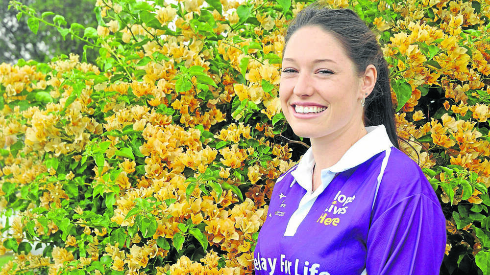 READY AND WILLING: Taya Elphinstone is anticipating another great Relay for Life event in 2015 and is encouraging others to join her.