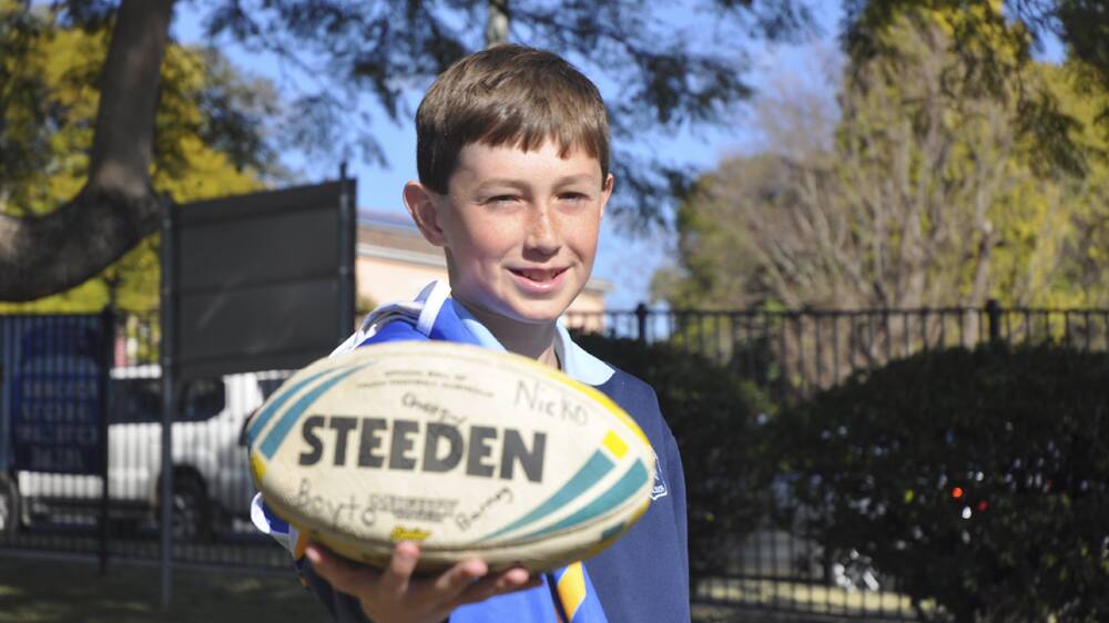 REP HONOURS: Muswellbrook touch player Atticus Sinclair.