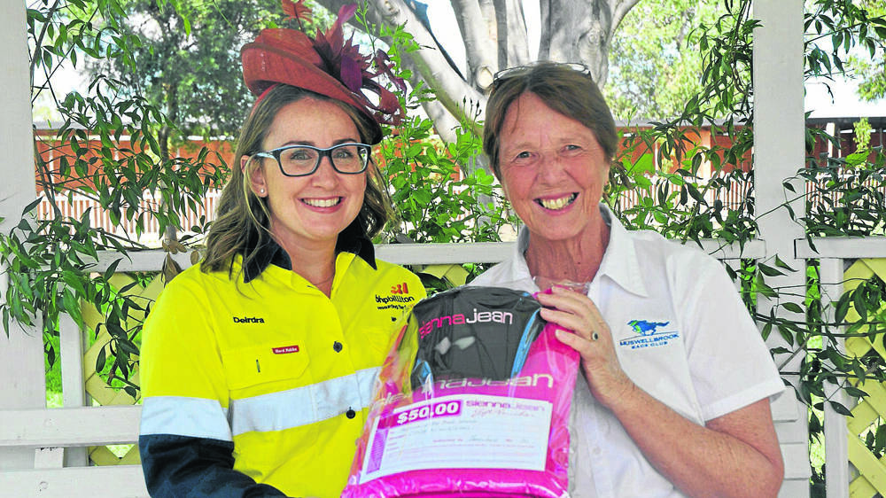 TEAMWORK: Vice chair of WIMnet NSW and co-founder of the Hunter Valley chapter, Deirdra McCracken-Tindale, and Muswellbrook Race Club general manager Helen Sinclair are anticipating great end to the Hunter Coal festival with Sunday’s Women in Mining Family Race Day.