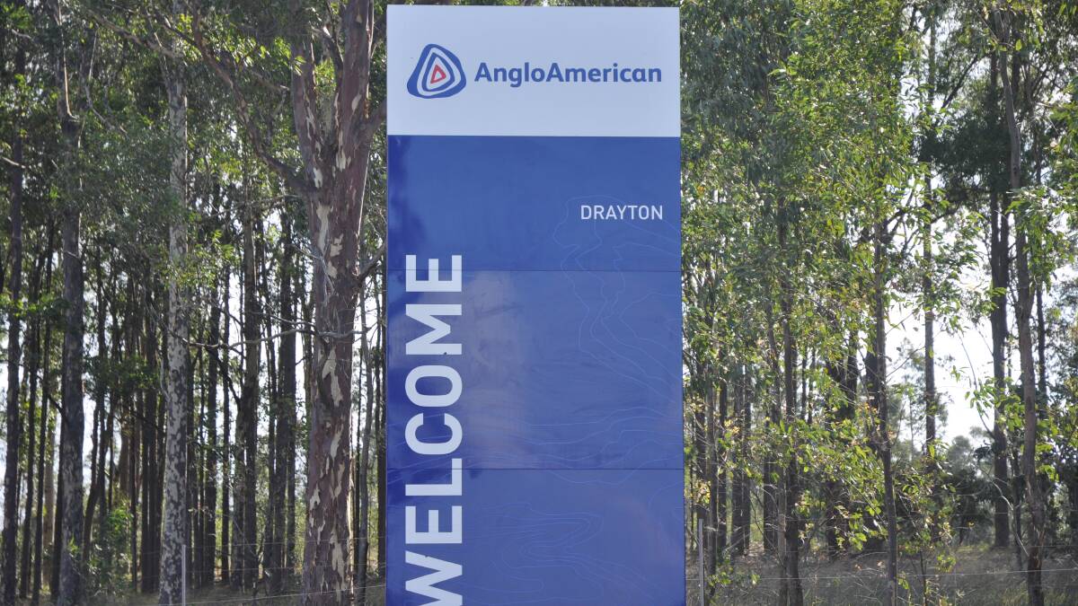 CHANGE OF TACT: Anglo American has submitted a compromise plan for its Drayton South project near Muswellbrook.
