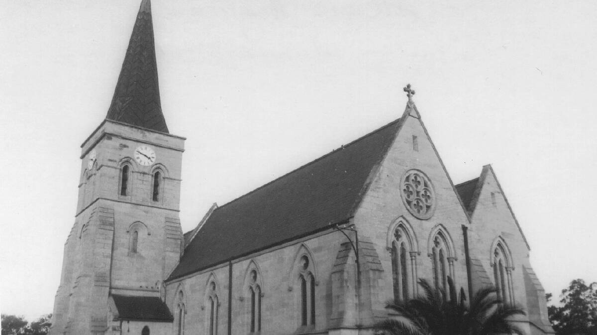 BACK IN TIME:  An image dating 1962 of St Alban’s Anglican Church, part of the collection belonging to Muswellbrook Shire Local and Family History Society Inc.