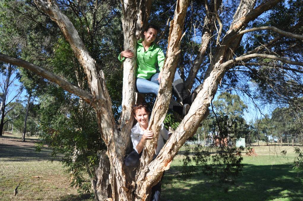 JUNE: IN TOUCH WITH NATURE: THE Great Eastern Ranges Stepping Stones project facilitator Kristen McKimmie and Muswellbrook Shire Council environmental projects officer Tracy Ward are getting ready for the biggest National Tree Day the shire has seen.
