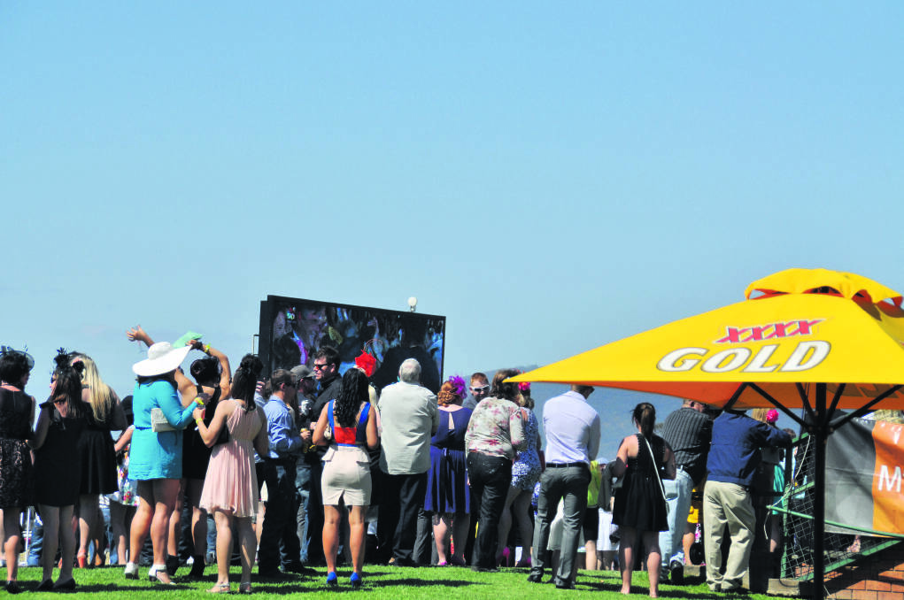 THE OTHER BIG RACE: Spectators at Skellatar Park were able to watch the Melbourne Cup without leaving the state.