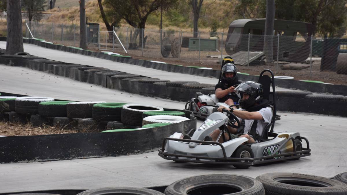 GO KARTING: GJ's by the Lake at the Lake Liddell Recreation Area is eligible to accept Discover NSW Vouchers. Picture: Betina Hughes