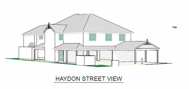 BACKPACKERS: A diagram depicting the proposed backpacker's accommodation on Haydon Street in Muswellbrook. Picture: Muswellbrook Shire Council