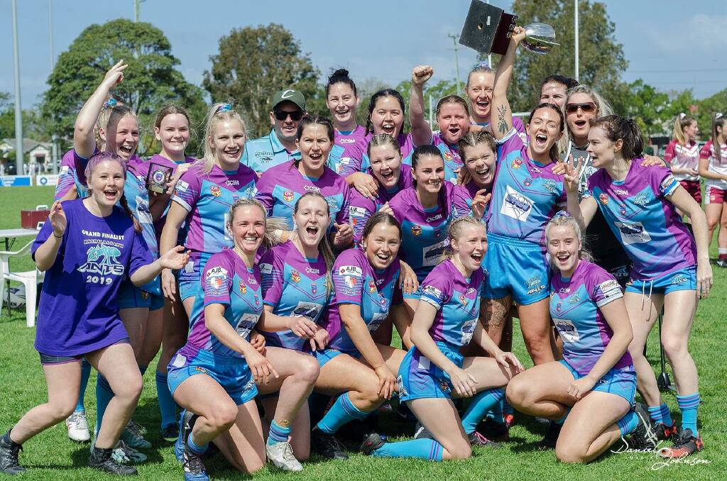 The Aberglasslyn Ants are chasing their fourth Ladies League Tag premiership in a row. Pic: Daniel Johnson
