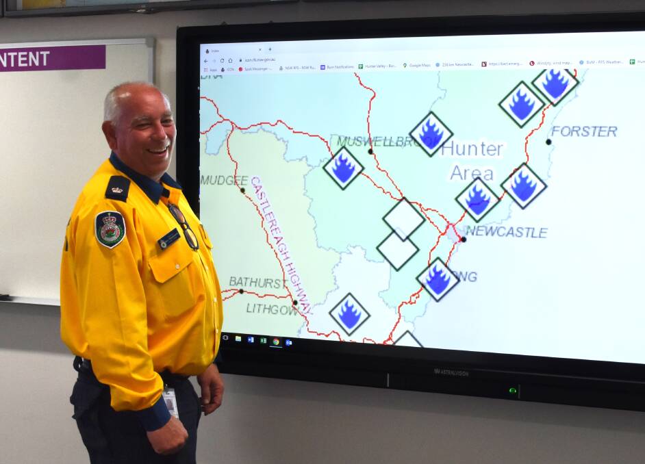 BE PREPARED: NSW Rural Fire Service - Hunter Valley, Inspector Ken Hepplewhite is reasonably optimistic about the 2020/21 bushfire season.