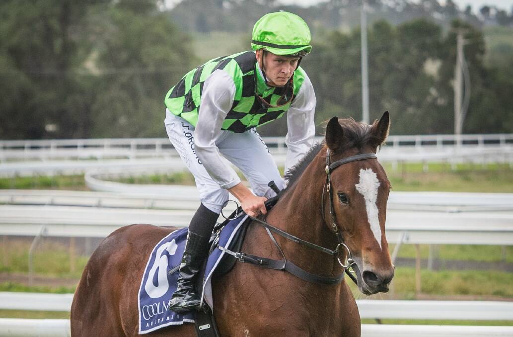 ROOKIE SENSATION: Apprentice Dylan Gibbons returns a winner last season at Muswellbrook. Gibbons was the leading apprentice on NSW country tracks with 77 winners in 2020-21. Picture: Muswellbrook Race Club 