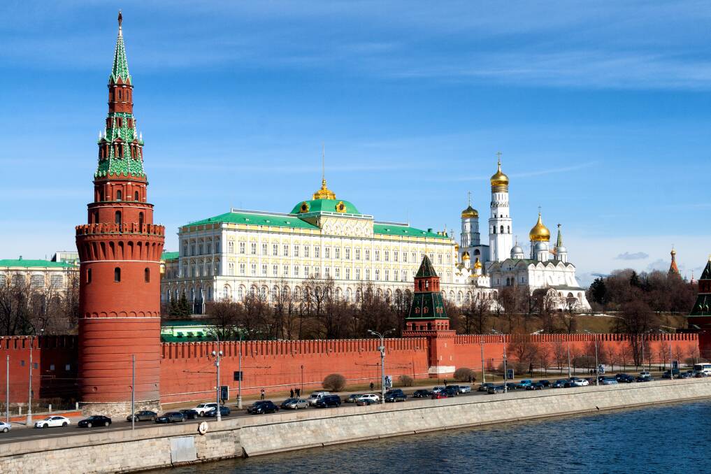 Moscow's famous red Kremlin. Picture: Shutterstock