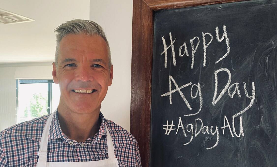 NFF CEO Tony Maher during the 2020 #AgDayAu celebrations.