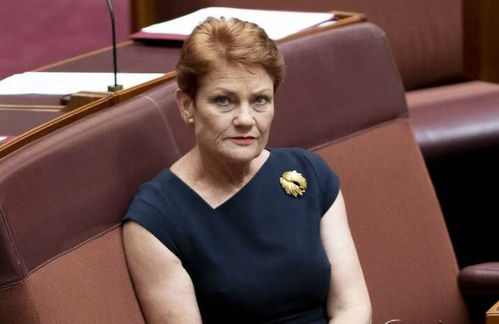 One Nation senator Pauline Hanson. Picture: Sitthixay Ditthavong