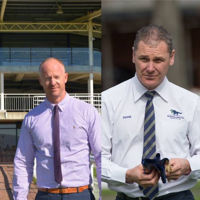 NEW DIRECTION: Both Scone Race Club CEO Heath Courtney and Muswellbrook Race Club CEO Duane Dowell are moving on from their positions.