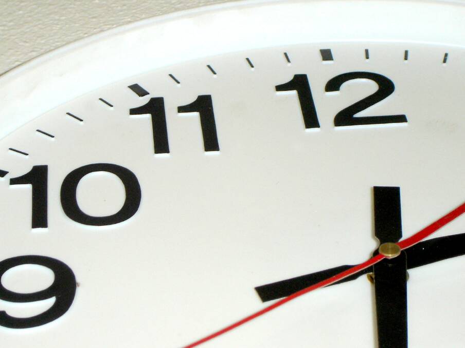 Bide your time – daylight saving doesn’t start this weekend