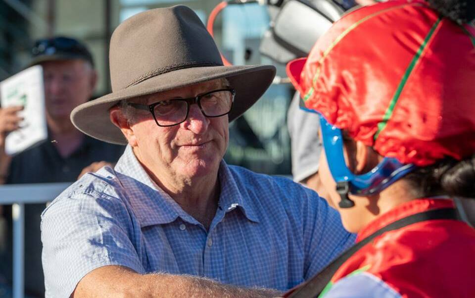 POPULAR WIN: Warwick Farm trainer Steve Englebrecht “returned home” to Muswellbrook on Friday - and tasted success. Pic: KATRINA PARTRIDGE PHOTOGRAPHY