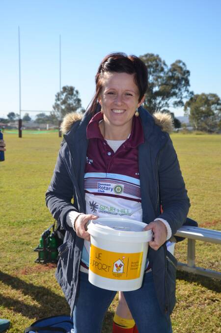 WELL-DESERVED: Denman-Sandy Hollow JRLFC's Lillian Hagan has been nominated for Volunteer of the Year at the Holiday Inn Potts Point CRL Community Awards.