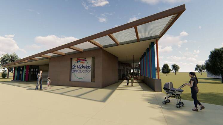 Pic: An artist's impression of St Nicholas Early Education Muswellbrook