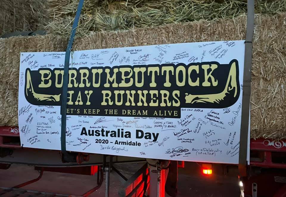 Hay convoy set to roll along New England Highway