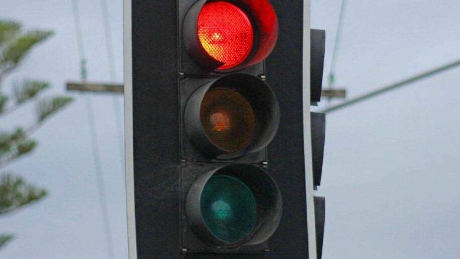 Traffic lights destined for busy intersection