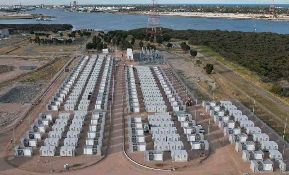 AGL's grid-scale battery at Torrens Island, South Australia