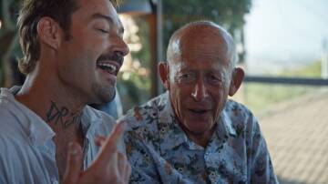 Daniel Johns and David Helfgott in a still from the film. Picture supplied