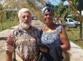 David and Palakisa Broder. Palakisa has been in Eden for two years, while she now has concerns for her husband and family at home in Tonga. 