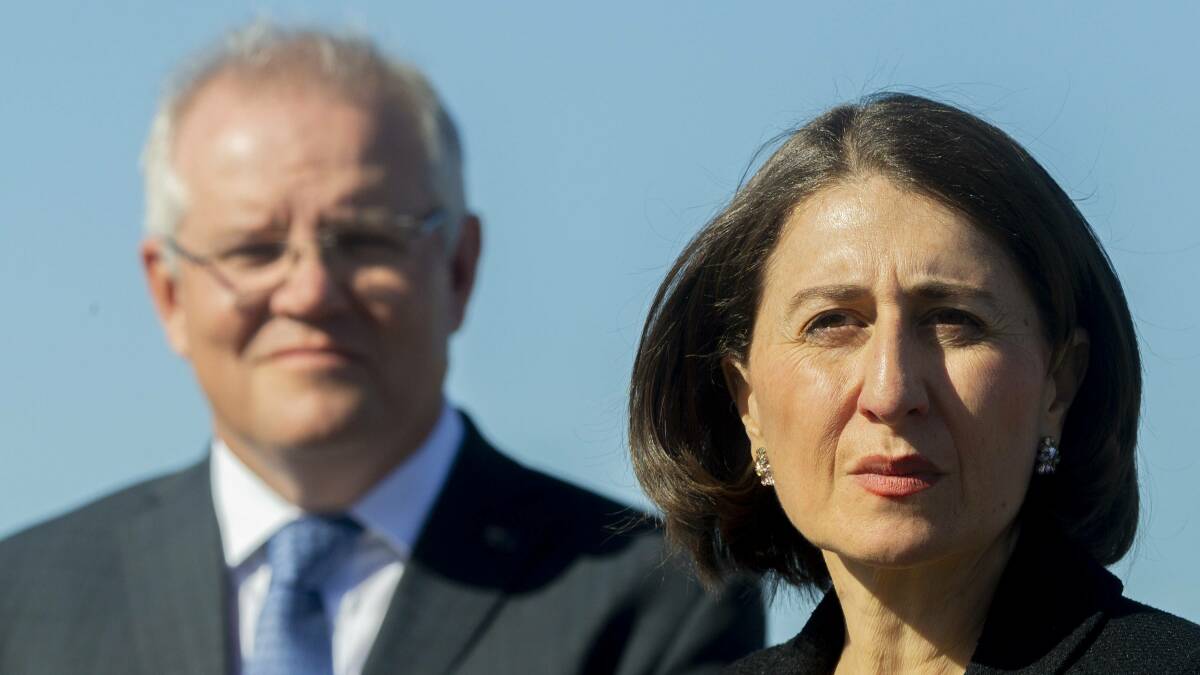 Scott Morrison claims Gladys Berejiklian was brought down by a "kangaroo court". Picture: Getty Images