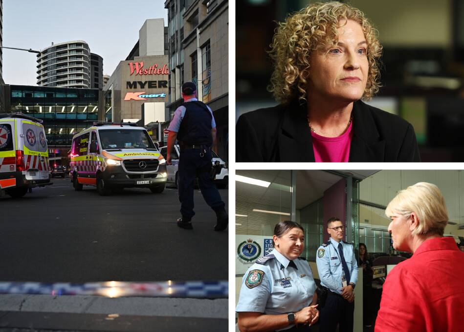 The PoliceLink centre at Tuggerah was swamped with emergency calls as the Bondi stabbing attack unfolded. Pictures by Simone de Peak