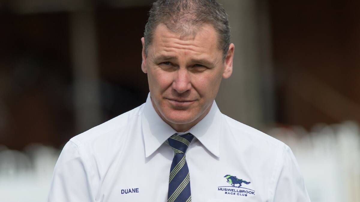 MOVING ON: Duane Dowell has accepted a position with Newcastle Jockey Club after an 11-year tenure at Muswellbrook Race Club. Picture: Supplied